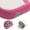 vidaXL Colchão de ginástica insuflável c/ bomba 60x100x10 cm PVC rosa