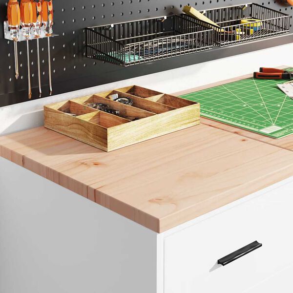 vidaXL Arm&aacute;rios de garagem 2 pcs derivados de madeira branco