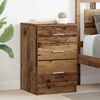 vidaXL Arm&aacute;rio de Cabeceira com gaveta Madeira antiga 40 x 40 x 63 cm
