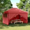 vidaXL Tenda de Festa Borgonha 292 x 440 x 315 cm Tecido Oxford