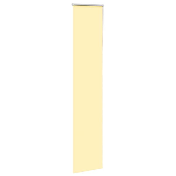 vidaXL Persiana de enrolar 60x230 cm largura tecido 55,7 cm poli&eacute;ster