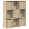 vidaXL Estante 89x24x101,5 cm derivados de madeira carvalho sonoma