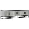 vidaXL M&oacute;vel p/ TV 150x35x41 cm deriv. madeira/metal cinzento sonoma