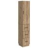vidaXL Conjunto de Gabinete 2 unid. 33 x 34,5 x 87 cm