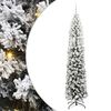 vidaXL &Aacute;rvore de Natal Artificial Verde 210 cm PVC e A&ccedil;o e Pl&aacute;stico