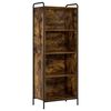 vidaXL Gabinete de Livros 55,5 x 33 x 174 cm Derivados de Madeira