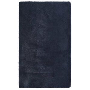 vidaXL Tapete shaggy de pelo alto NAVARRA 60x100 cm azul-marinho