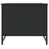 vidaXL Mesa de centro 85,5x51x45 cm derivados de madeira preto