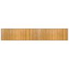 vidaXL Tapete retangular 60x400 cm bambu cor natural
