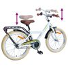 vidaXL Bicicleta Infantil 18 Polegadas para 5-7 anos Branco