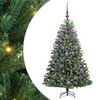vidaXL &Aacute;rvore de Natal Articulada Artificial Verde 120 cm PVC e Metal