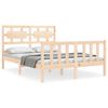 vidaXL Cama sem colch&atilde;o 120x200 cm madeira de pinho maci&ccedil;a