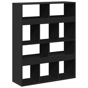 vidaXL Divis&oacute;ria 100x33x125,5 cm derivados de madeira preto