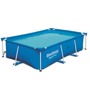 Bestway Piscina Steel Pro com estrutura de aço 259x170x61 cm 56403
