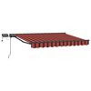 vidaXL Estrutura de Toldo Manual com LEDs 3,5 x 2 m
