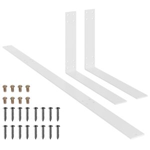 vidaXL Encosto para sof&aacute; de paletes 110 cm ferro branco