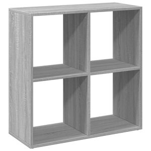 vidaXL Estante divis&oacute;ria 69,5x29x69,5 cm deriv. madeira cinza sonoma