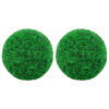 vidaXL Bolas de buxos artificiais 2 pcs 35 cm
