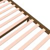 vidaXL Estrutura de cama 200x200 cm madeira maci&ccedil;a castanho mel