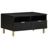 vidaXL Mesa de centro 80x54x40 cm derivados de madeira preto