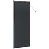 vidaXL Persianas venecianas Manual Preto 220 x 85 cm Alum&iacute;nio