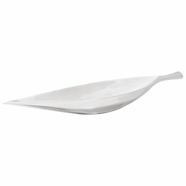 vidaXL Cesta para frutas Prateado 60 x 15 x 8 cm Alumínio