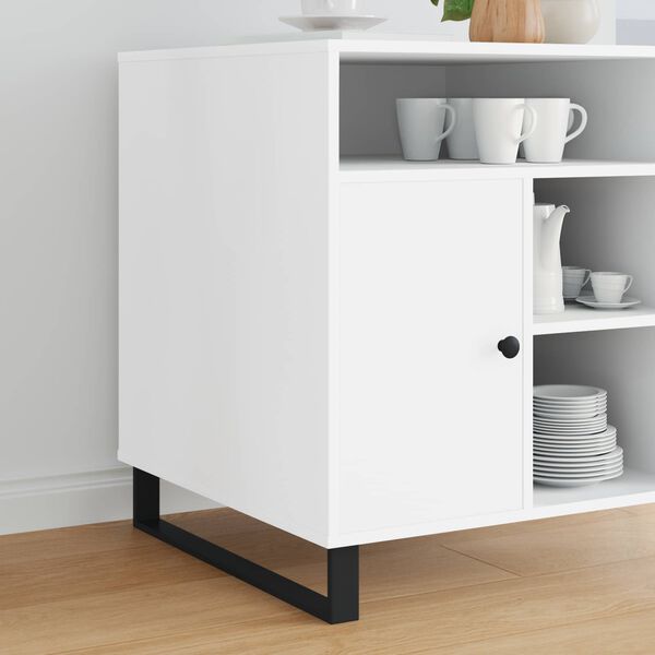 vidaXL P&eacute;s de M&oacute;veis 2 pcs Preto 59,6 x 4 x 10 mm Ferro