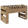 vidaXL Mesa de Pebolim Carvalho Artesanal 146,5 x 74 x 85 cm