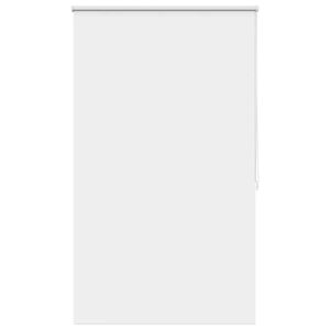 vidaXL Cortina de rolo blackout 84,4x175 cm, largura do tecido 80 cm, branca