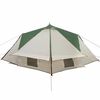 vidaXL Tenda Teepee com telhado Verde e Cinza 490 x 410 x 210 cm