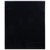 vidaXL Pel&iacute;cula para janela est&aacute;tica 90x2000 cm PVC preto fosco