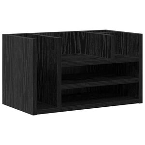 vidaXL Organizador de Mesa Madeira antiga 44,5 x 24 x 25 cm