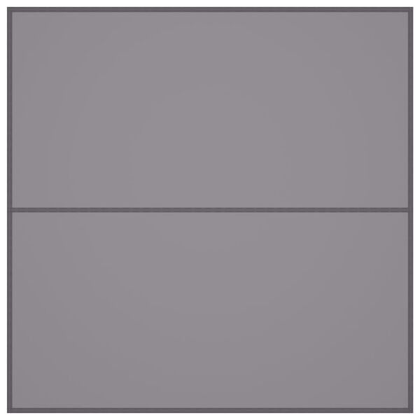 vidaXL Lona de exterior 4x4 m cinzento