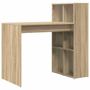 vidaXL Mesa Carvalho Sonoma Derivados de Madeira 108 x 55 x 103.5 cm