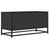 vidaXL M&oacute;vel para TV 80x34,5x40 cm derivados de madeira/metal preto