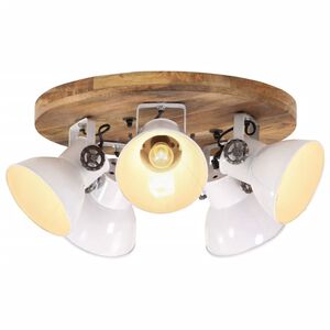 vidaXL Candeeiro de teto 25 W 50x50x25 cm E27 branco