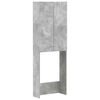 vidaXL Arm&aacute;rio de banheiro DELFT Cinzento Cimento 66 x 25,5 x 190 cm