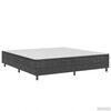 vidaXL Estrutura de cama boxspring 180x200 cm tecido cinzento