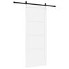 vidaXL Porta Deslizante ORKDAL Branco 93 x 232 cm