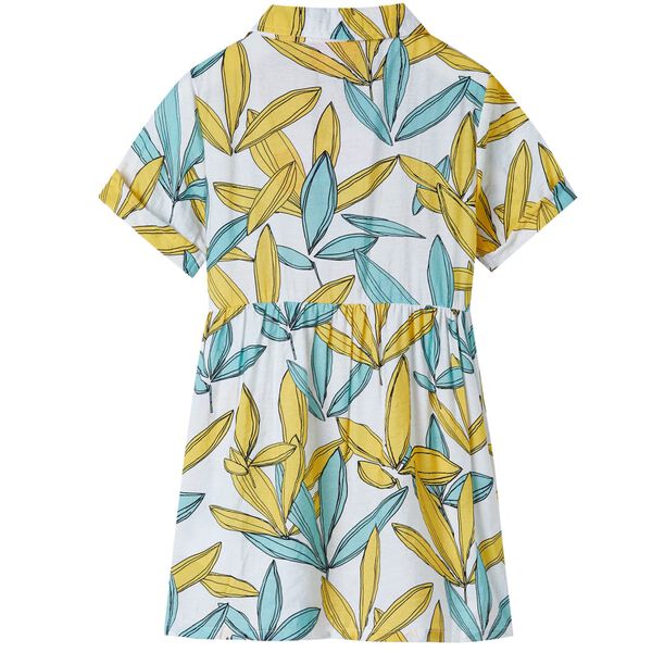 Vestido para criança cor cru 128