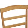 vidaXL Cadeira de jantar 2 pcs Natural e claro
