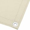 vidaXL Tela de varanda 90x800 cm 100% poli&eacute;ster oxford creme