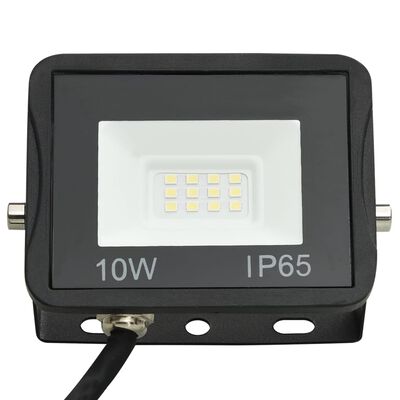 vidaXL Projetor c/ iluminação LED 10 W branco frio