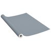 vidaXL Autocolante para móveis 2 pcs 500x90 cm PVC cinzento