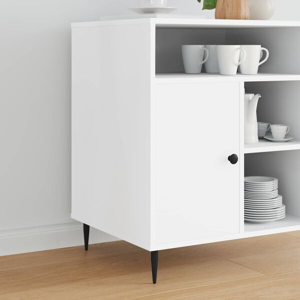 vidaXL P&eacute;s de M&oacute;veis 12 pcs Preto &Oslash; 40 x 98 mm Ferro