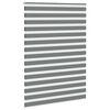 vidaXL Cortina de zebra 165x230 cm largura do tecido 160,9cm poli&eacute;ster