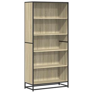 vidaXL Estante 80,5x35x170,5 cm derivados de madeira carvalho sonoma