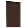 vidaXL Abrigo p/ arrumação de troncos jardim aço 163x83x154cm castanho