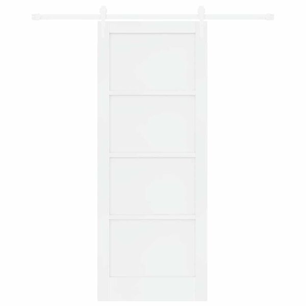 vidaXL Porta Deslizante ORKDAL Branco 83 x 211 cm