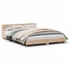 vidaXL Cama sem colch&atilde;o 140x190 cm madeira de pinho maci&ccedil;a